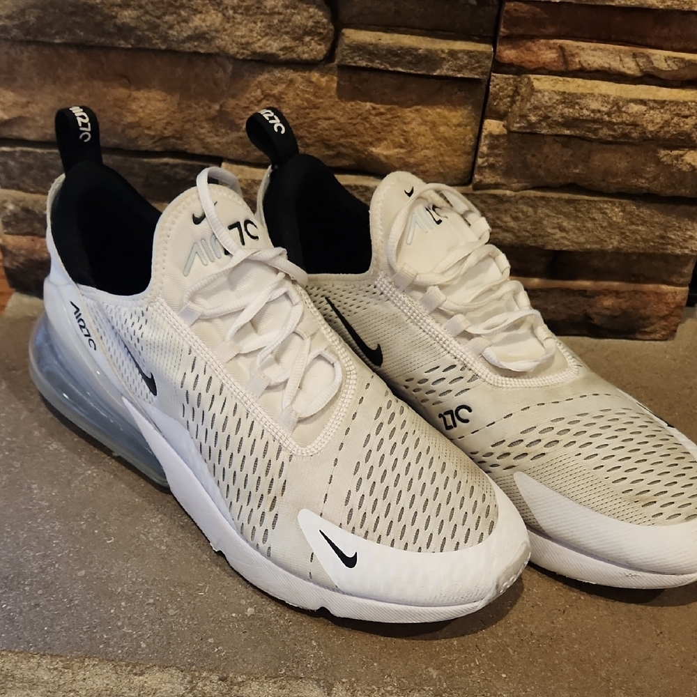Nike Air Max 270 White Sneakers